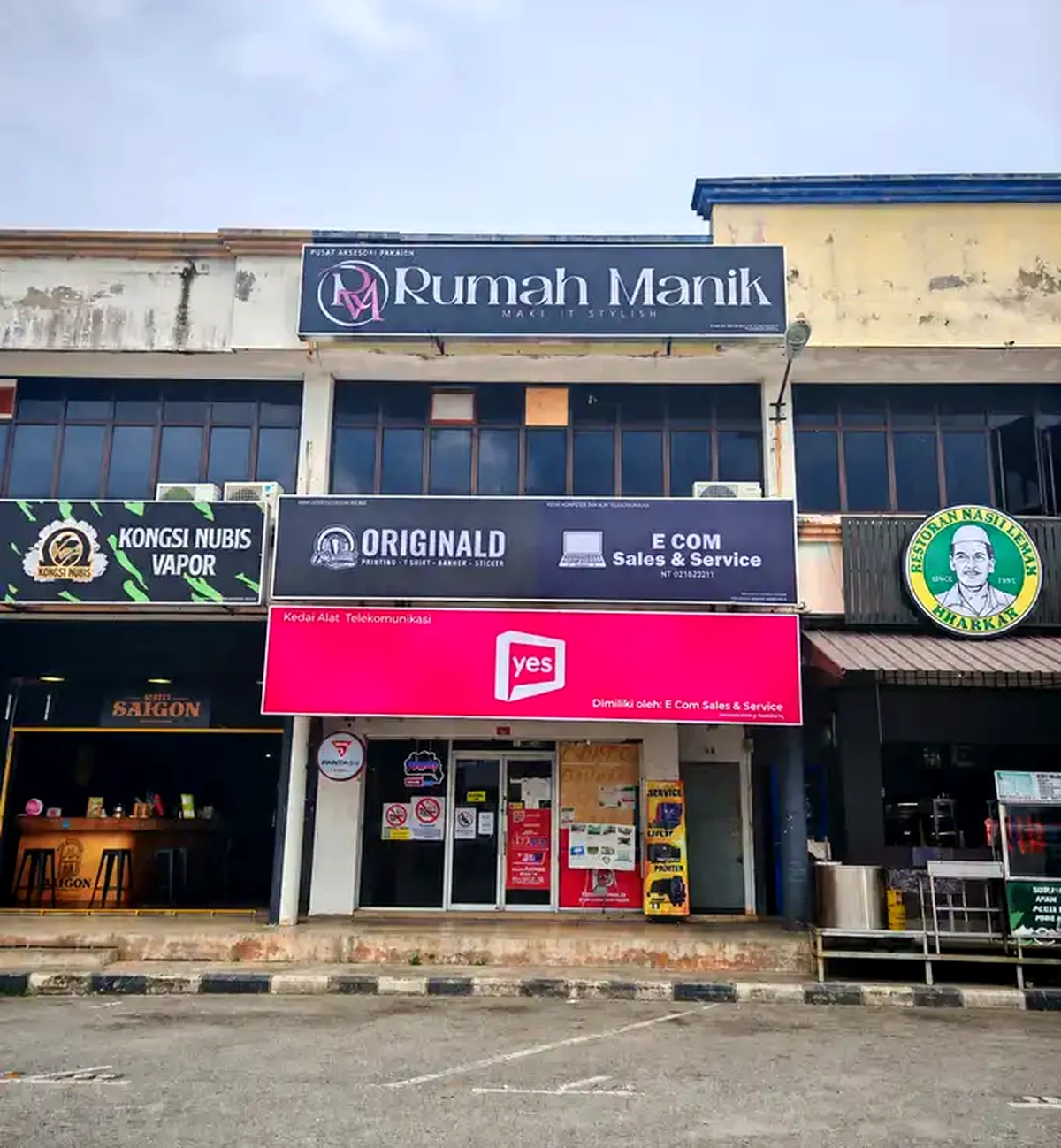 Kedai Originald Vaporverse di Taman Cempaka Ipoh